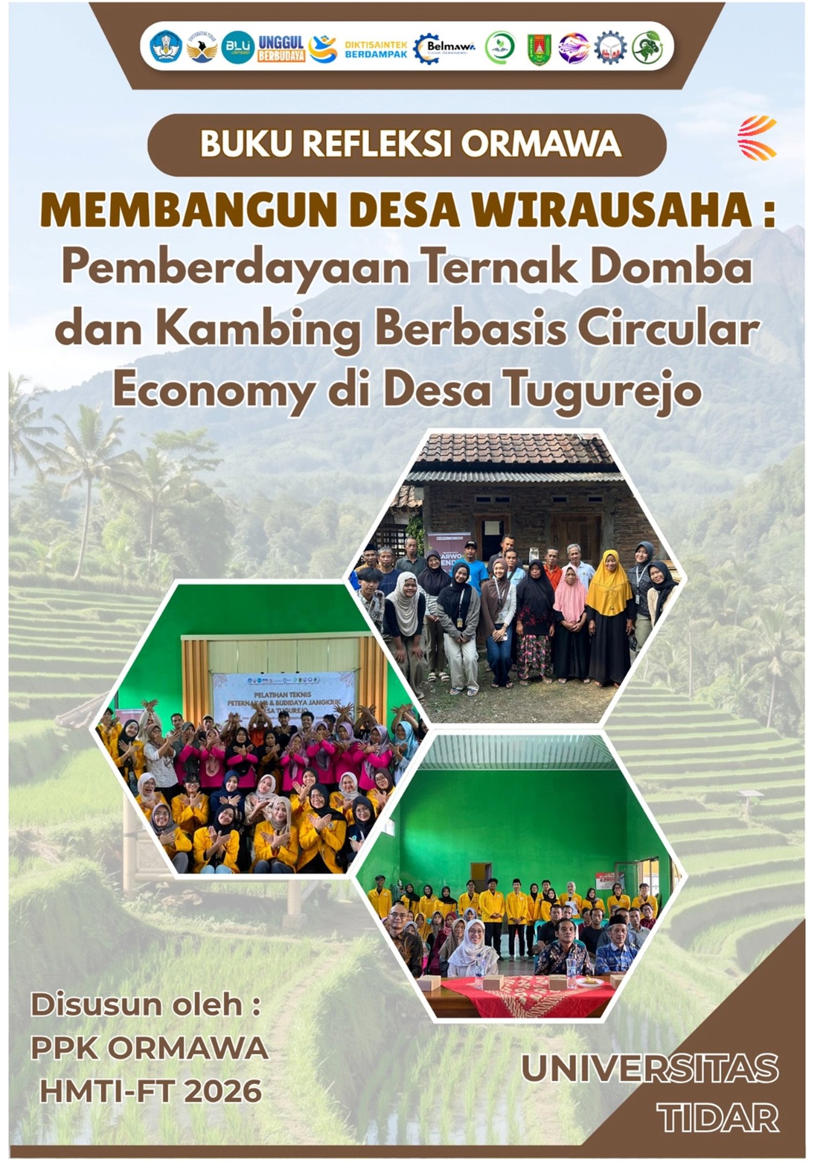 MEMBANGUN DESA WIRAUSAHA: Pemberdayaan Ternak Domba dan Kambing Berbasis Circular Economy di Desa Tugurejo